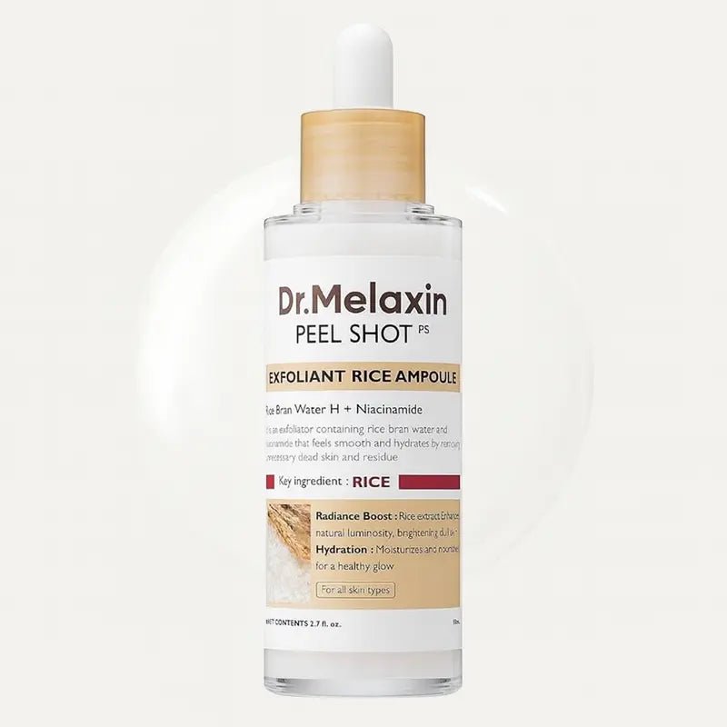 Dr. Melaxin Rice Peel Glow Serum - TheCalmHaven